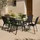 casa.pro Aradeo Set 7-tlg. Schwarz