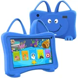 okulaku Kinder Tablet 7 Zoll Tablet für Kinder 32GB Rom 64GB erweiterbar, Kleinkind Tablets mit Fallschutzgehäuse WiFi Dual Kamera Kindersicherung Kinder APP