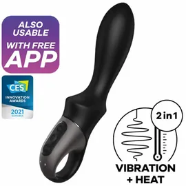Satisfyer Heat Climax Anal-Vibrator - schwarz