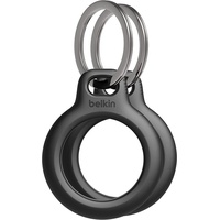 Belkin Secure Holder mit Schlüsselanhänger für AirTag schwarz 2er Set