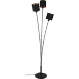 Trio Reality Stehleuchte Tommy Schwarz matt 1500 mm x 410 mm x 420 mm