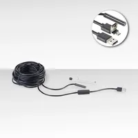 Somikon USB-HD-Endoskop-Kamera für PC und OTG-Android-Smartphone, 10 m, IP67