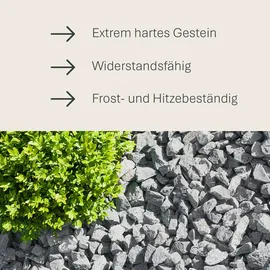 Schicker Mineral Diabas Ziersplitt grau 5-8 mm 25 kg