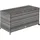 Tectake tectake® Auflagenbox, mit Aluminiumgestell und Rattangeflecht, komfortable Hubautomatik, 117 x 54 x 64 cm,