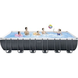 Intex Ultra XTR Frame Pool-Set rechteckig 732 x 366 x 132 cm inkl. Sandfilteranlage