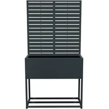 Westmann Dekora 4 Pflanzkasten mit Rankgitter 90 x 42,5 cm Anthrazit