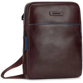 Piquadro Umhängetasche Blue Square Revamp Crossbody Bag M Mogano