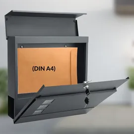 monzana Design anthrazit inkl. Zeitungsfach