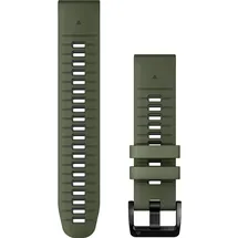Garmin Quickfit 22 mm Silikonarmband - Moss / Graphite - One Size