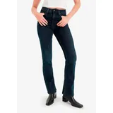 Levis Levi's 725 Bootcut Jeans mit High Rise in Dunkelblau-W29 / L32