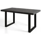 alpi möbel LOFT-U 120-220 x 77 x 80 cm dunkelgrau