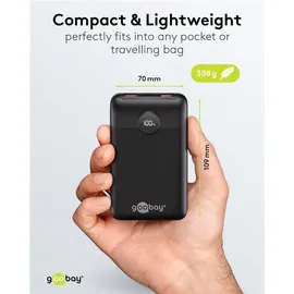 goobay Powerbank kompakt 20.000mAh (65869)