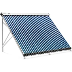 Uniprodo Röhrenkollektor - Solarthermie - 30 Röhren - 250 - 300 L - 2.4 m2 - -45 - 90 °C