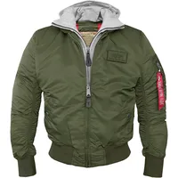 Alpha Industries Ma-1 D-tec Jacke Dark Green S