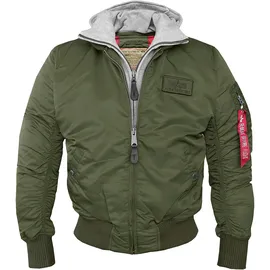 Alpha Industries Ma-1 D-tec Jacke Dark Green S