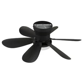 GLOBO Delores 51 cm Deckenventilator Schwarz