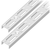 diy element-system gmbh Element System Classic Wandschiene 10001 500 mm Stahl, weiß