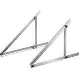 50-Zoll-Solarpanel-Montagehalterungen, verstellbar von 0 bis 90°, leicht für Wohnmobil, Dach - Mophorn