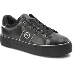Schwarze Sneakers Tamaris Aus Echtleder, 40