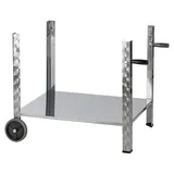 DEMA Untergestell 78 x 61 cm Edelstahl silber