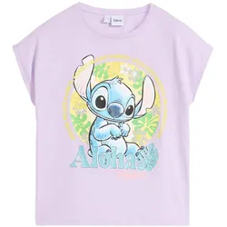 Lilo & Stitch Disney Stitch T-Shirt, lila, 164/170, 100% Baumwolle