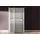 trendteam Mirror Garderobenschrank 111 x 191 x 34 cm weiß