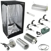 Growbox Starterset Windhager Pflanzzelt Anzuchtzelt ca. 80x80x160 cm, High-Tech