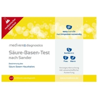 Medivere Säure-Basen-Test-Set nach Sander