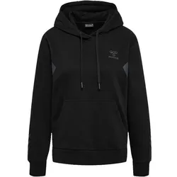 hummel Active Cotton Hoodie Damen - schwarz-XS