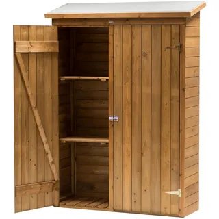 Axi Gartenschrank Olivier Holz 131 x 180 cm | Braun