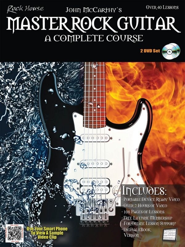 Master Rock Guitar Gitarre Buch + DVD, Sachbücher von John McCarthy