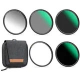 luxuskollektion Filter Set magnetisch GND8 ND8 ND64 ND1000 Adapterring 52mm Foto-Filter-Sets bunt