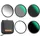luxuskollektion Filter Set magnetisch GND8 ND8 ND64 ND1000 Adapterring 52mm Foto-Filter-Sets bunt