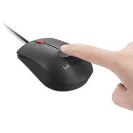 Lenovo Fingerprint Biometric USB Mouse Gen3 schwarz