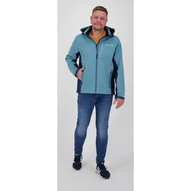 DEPROC activ DEPROC Active Softshelljacke NUNAVUT in Blau | Gr.: 4XL