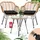 CASARIA Bali Set 3-tlg. natur inkl. Auflage