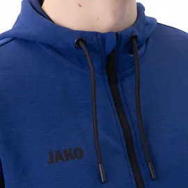 Jako Premium Basics Kapuzenjacke Herren Blau L