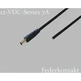 BKL Electronic 075924 DC-Steckverbinder DC-Hohlstecker - 4 mm 1.7 mm 2 m 1 St. Single