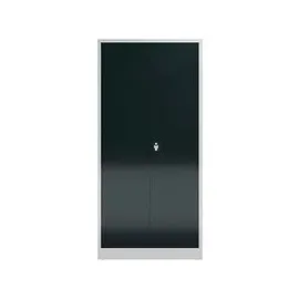 Classix Putzmittelschrank 92 x 42 x 194,5 cm Anthrazit/Lichtgrau