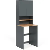 Vicco Waschmaschinenschrank Viktor 68 x 88,2 x 60 cm Anthrazit/Goldkraft Eiche