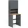 Vicco Waschmaschinenschrank Viktor 68 x 88,2 x 60 cm Anthrazit/Goldkraft Eiche