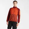 Herren Skifahren Fleece Texturiert. Tasche - Torrek. blau ROT L