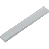 Sun Chain Griff Agrios LA 128mm, Breite 140mm - Griffleiste flach - Möbelgriff für Schränke und Schubladen, Aluminium gebürstet