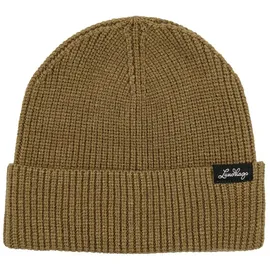 Lundhags Core Ribbed Beanie Braun