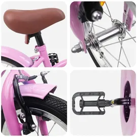 vidaXL Kinderfahrrad 12 Zoll rosa