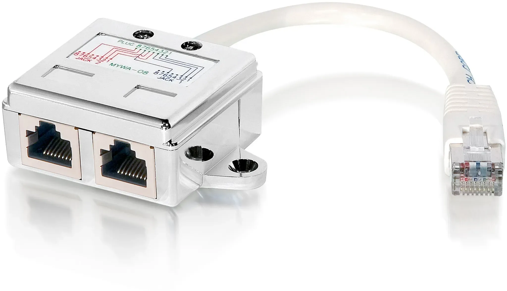 Equip Netzwerk-Splitter - RJ-45 (M) zu RJ-45 (W)