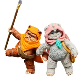 Hasbro Wicket W. Warrick & Kneesaa Ewoks Actionfiguren 9,5 cm (2er-Pack)