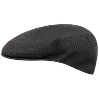 Kangol Flat Cap (1-St) Schiebermütze mit Schirm grau L (58-59 cm)Hutshopping