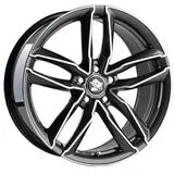 Ultra Wheels UA6 Pro 8,0 x 18 5 x 112 ET30 MB66,5 Grau Poliert