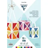 Clairefontaine 10x Transparentpapier Pack.10 Bogen 20x30cm Sortierung 354580C